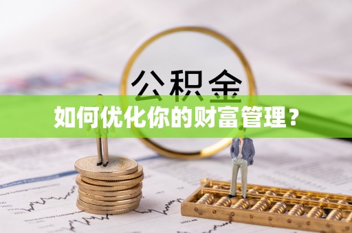 洛龙如何优化你的财富管理？