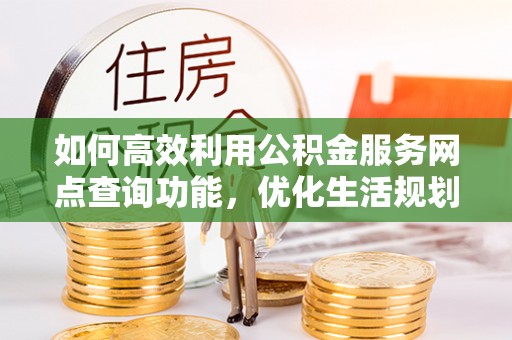 洛龙如何高效利用公积金服务网点查询功能，优化生活规划
