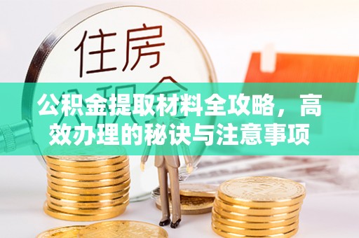 洛龙公积金提取材料全攻略，高效办理的秘诀与注意事项