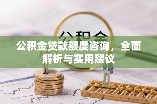 洛龙公积金贷款额度咨询，全面解析与实用建议