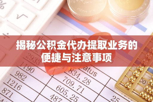 洛龙揭秘公积金代办提取业务的便捷与注意事项