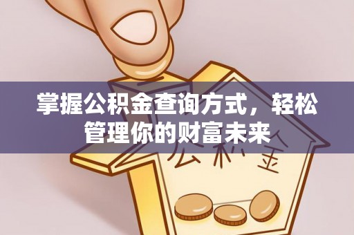 洛龙掌握公积金查询方式，轻松管理你的财富未来