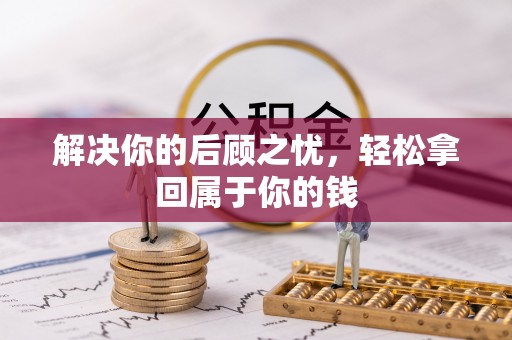 洛龙解决你的后顾之忧，轻松拿回属于你的钱