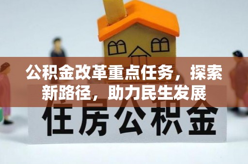 洛龙公积金改革重点任务，探索新路径，助力民生发展