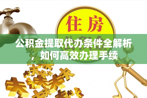 洛龙公积金提取代办条件全解析，如何高效办理手续