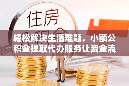 洛龙轻松解决生活难题，小额公积金提取代办服务让资金流动更便捷