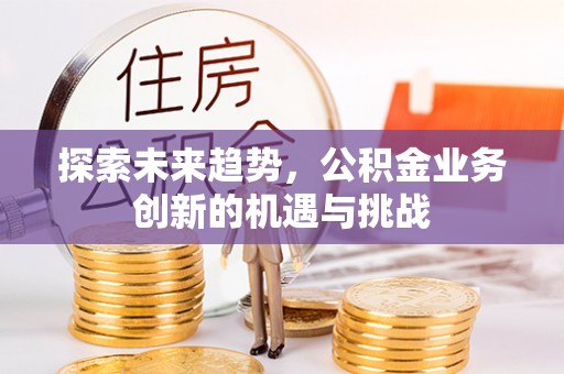洛龙探索未来趋势，公积金业务创新的机遇与挑战