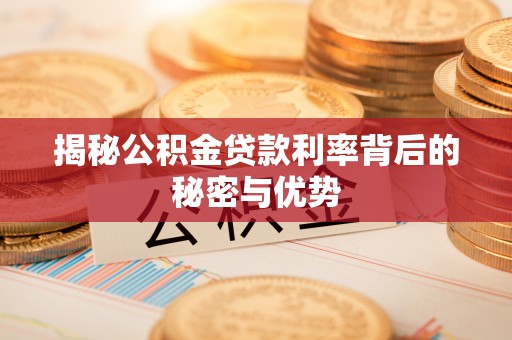 洛龙揭秘公积金贷款利率背后的秘密与优势