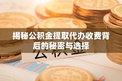 洛龙揭秘公积金提取代办收费背后的秘密与选择