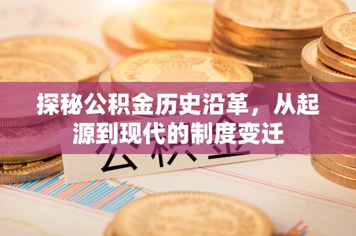 洛龙探秘公积金历史沿革，从起源到现代的制度变迁