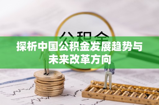 洛龙探析中国公积金发展趋势与未来改革方向