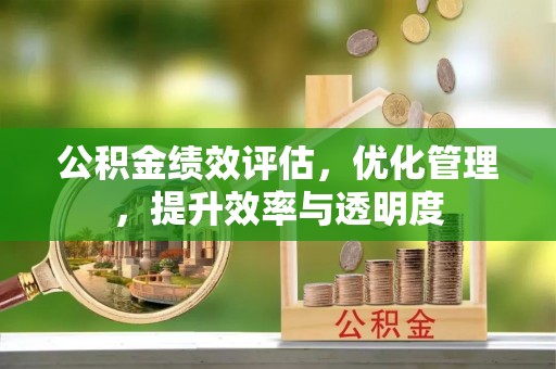 洛龙公积金绩效评估，优化管理，提升效率与透明度