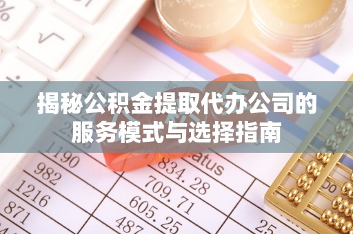 洛龙揭秘公积金提取代办公司的服务模式与选择指南