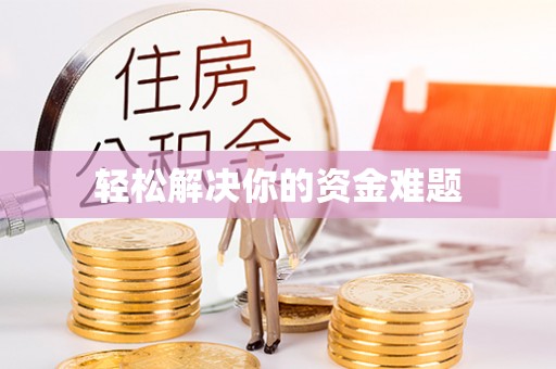 洛龙轻松解决你的资金难题