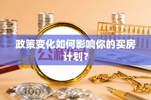 洛龙政策变化如何影响你的买房计划？