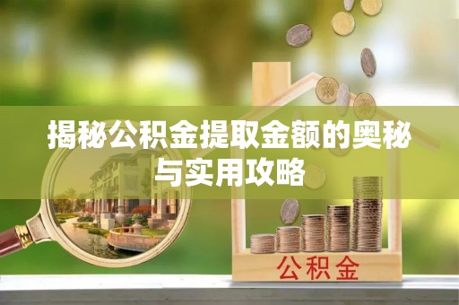 洛龙揭秘公积金提取金额的奥秘与实用攻略