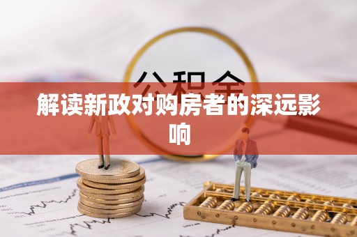 洛龙解读新政对购房者的深远影响