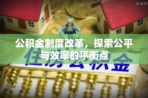 洛龙公积金制度改革，探索公平与效率的平衡点