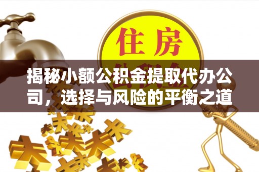 洛龙揭秘小额公积金提取代办公司，选择与风险的平衡之道