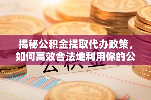 洛龙揭秘公积金提取代办政策，如何高效合法地利用你的公积金