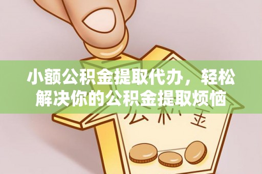 洛龙小额公积金提取代办，轻松解决你的公积金提取烦恼