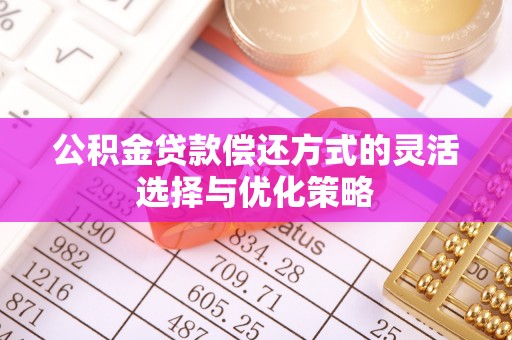 洛龙公积金贷款偿还方式的灵活选择与优化策略