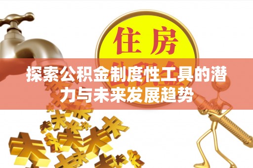 洛龙探索公积金制度性工具的潜力与未来发展趋势
