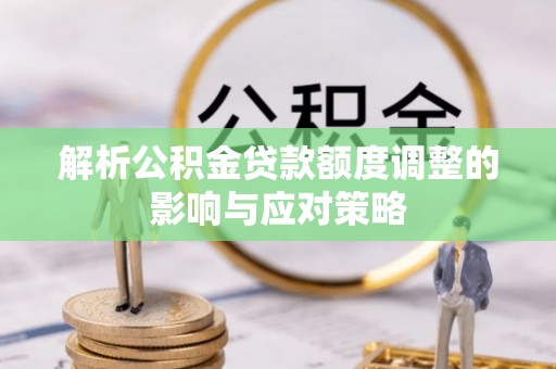 洛龙解析公积金贷款额度调整的影响与应对策略