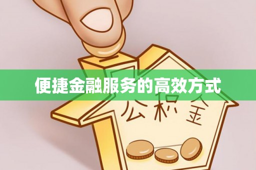 洛龙便捷金融服务的高效方式