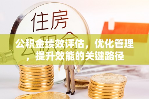 洛龙公积金绩效评估，优化管理，提升效能的关键路径