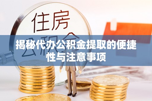 洛龙揭秘代办公积金提取的便捷性与注意事项