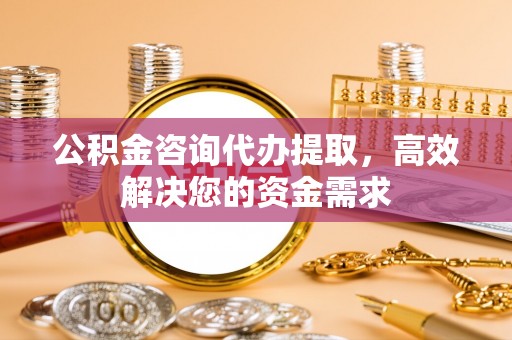 洛龙公积金咨询代办提取，高效解决您的资金需求