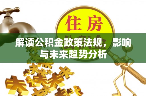 洛龙解读公积金政策法规，影响与未来趋势分析