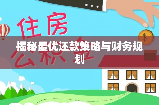 洛龙揭秘最优还款策略与财务规划