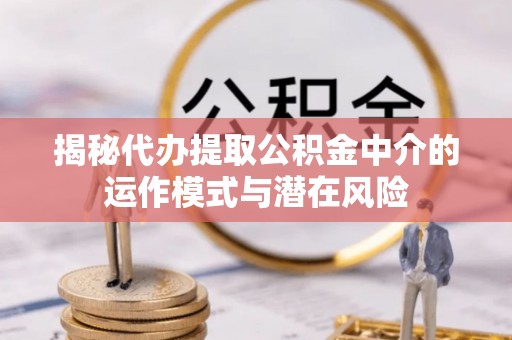 洛龙揭秘代办提取公积金中介的运作模式与潜在风险