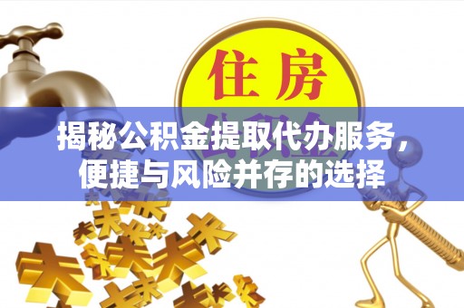 洛龙揭秘公积金提取代办服务，便捷与风险并存的选择