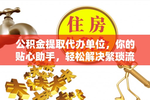洛龙公积金提取代办单位，你的贴心助手，轻松解决繁琐流程