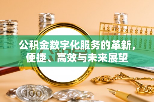 洛龙公积金数字化服务的革新，便捷、高效与未来展望