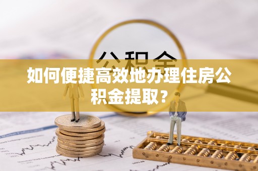 洛龙如何便捷高效地办理住房公积金提取？