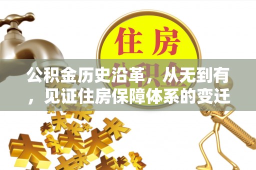 洛龙公积金历史沿革，从无到有，见证住房保障体系的变迁