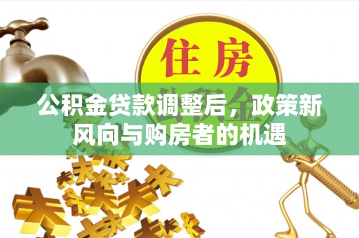 洛龙公积金贷款调整后，政策新风向与购房者的机遇
